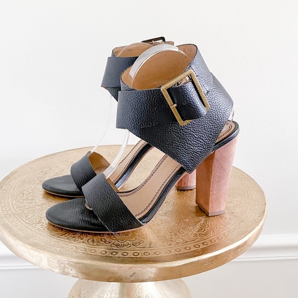 Anthropologie Shoes - Anthropologie Splendid Jayla Buckle Heels